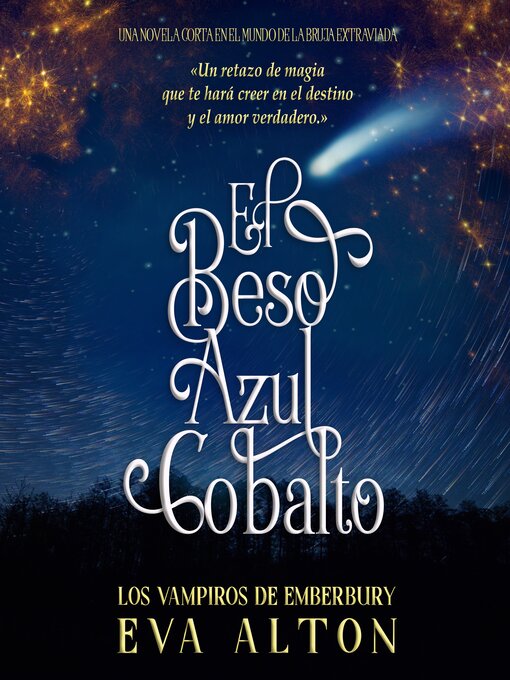Title details for El Beso Azul Cobalto by Eva Alton - Available